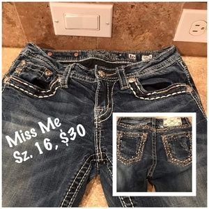 Womans miss me jeans